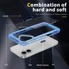 Чехол для iPhone 16 Противоударная TPU рамка Прозрачная PC задняя крышка