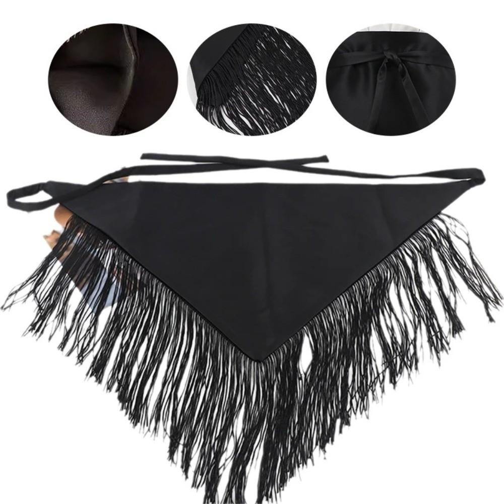 Tassel Women Waistband Triangle Corset Belt Fashion Wide Waist Belt