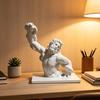 3D-печатная скульптура бюста Лаокоона Устойчивое основание Орнамент из греческой мифологии Древнегреческая художественная коллекционная фигурка Декор для прихожей гостиной