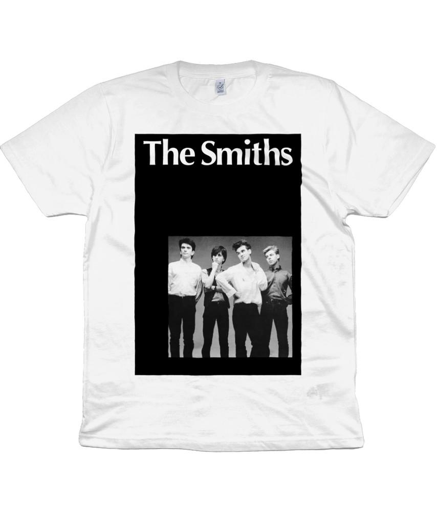 The Smiths Sire Promo 1984 White Shirt Morrissey Manchester Hipster Unisex T-Shirt