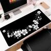 Ink Cherry Blossom Mouse Pad Large Office Desk Pad Life Black and White Series Mouse Pad Rubber Non-slip