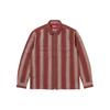 Supreme Stripe Flannel Zip Up Shirt SUP-FW23-212