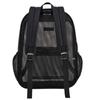 School Bag for Adults See Through Black Mesh Lightweight for School Large Mesh Backpack Heavy Duty