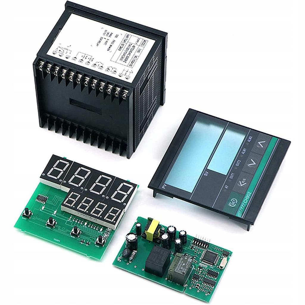 Rosfix Regulator Temperatury CH902 TempControl – Zakres 0–400°C | Zasilanie 48–240V AC | Wyjścia SSR/RELAY | 2 Alarmy