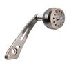 Baitcasting Reel Handle 32mm1.26in Ergonomic Metal Fishing Reel Handle for Baitcasting Silver