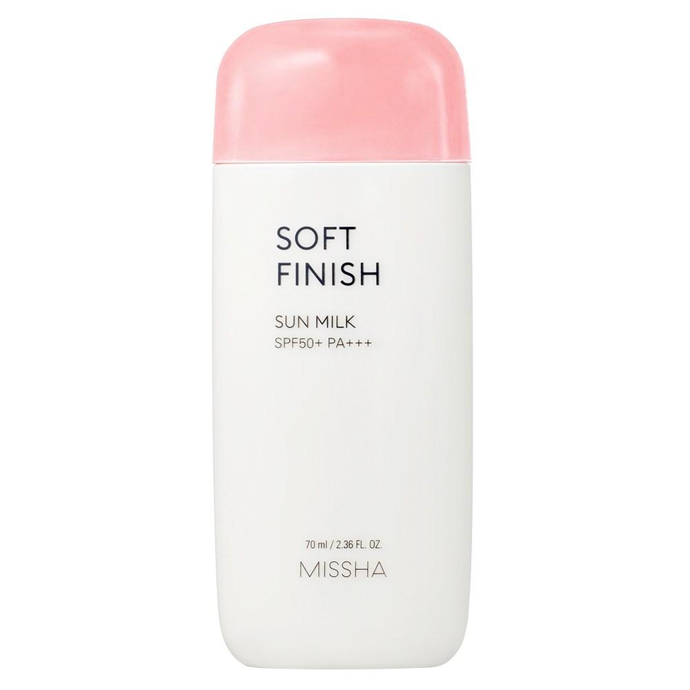 MISSHA All Around Safe Block Soft Finish Sunmilk SPF50+/PA+++, 70ml, 1 Piece