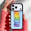 Чехол для телефона Макаруны и Сладости для iPhone 17 16 15 14 13 Pro Max Задняя крышка для 12 11 Pro Coque