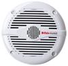 White 5.25 Inch Waterproof Speaker 15.5cm Outside Diameter 2-Way Dual Cone 150W Full Range