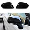 Car  Rearview Side Mirror Cover Fit For  Toyota C-HR CHR 2016 2017 2018 2019 2020 2021 2022 2023   Wing Cap Rear View Case Trim