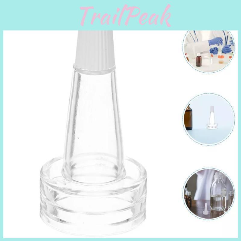 Clear Ampoule Dispenser Vial Bottle Sealing Cap Pvc Transparent Dropper Head