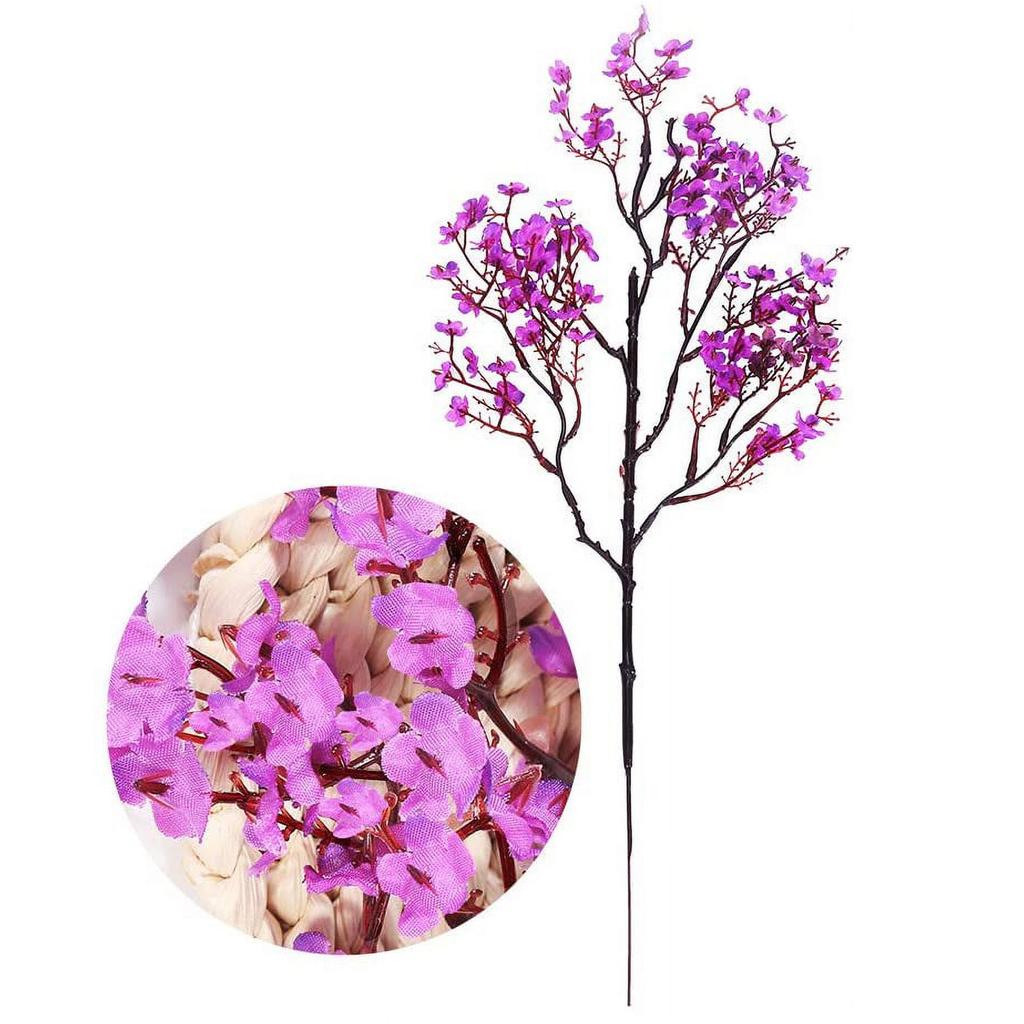 Букет из искусственных цветов, цветы из искусственной гипсофилы, шелковый цветок для дома, кухни, ресторана, центральные украшения для свадебного стола, украшение для вечеринки