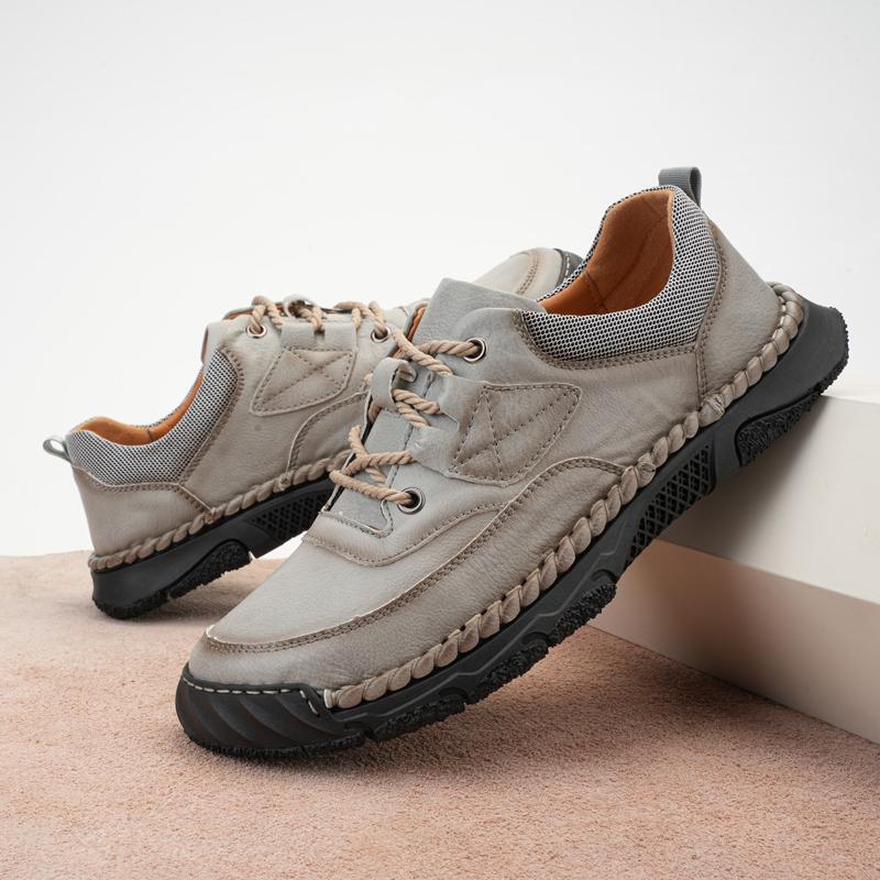 Модные мужские кроссовки для походов в стиле ретро, нескользящие, повседневные, низкие, с мягкой подошвой, походная обувь, удобные кроссовки для активного отдыха