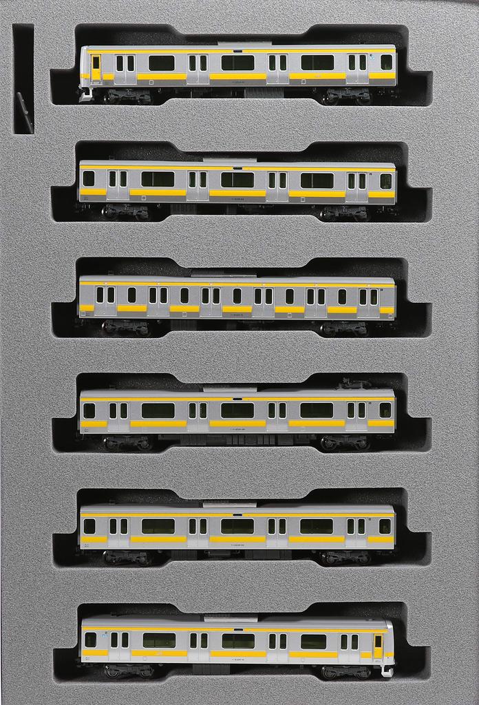 KATO N Gauge E231 Series 0 Series Chuo Sobu Local Line 6 Car Basic Set Model Train / 10-1520