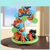 Wooden Bird Stacking Balance Tree Toy Puzzles For Kids Educational Family Play