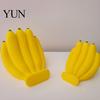 Office Desk Phone Organizer Cute Banana Stand, Fun Desktop Holder, 3D Printed Decorative Cell Cradle Creative Ornament, Stress Relief Gift for