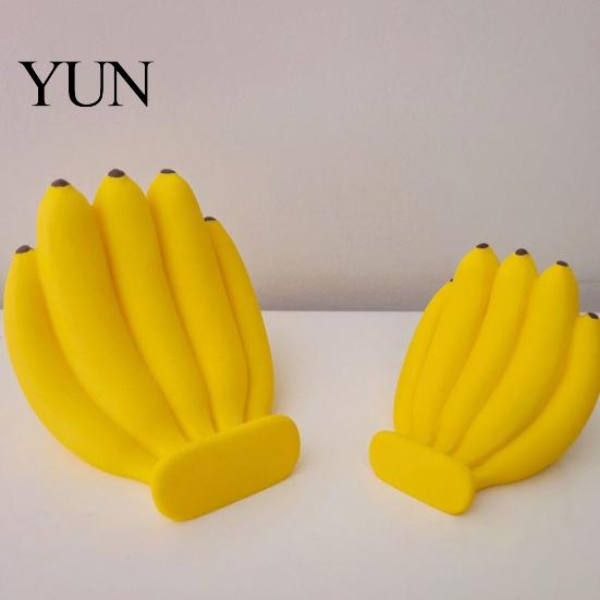 Office Desk Phone Organizer Cute Banana Stand, Fun Desktop Holder, 3D Printed Decorative Cell Cradle Creative Ornament, Stress Relief Gift for