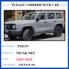 Car Trunk Net For Wey Tank 300 GWM HEV 2024 2024 2024 2020 Trunk Net Mesh Elastic Nylon Luggage Storage Auto Interior Accessorie