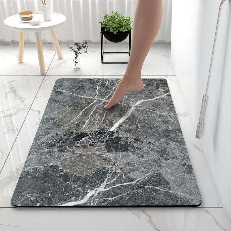Dirt-Resistant Non-Slip Diatom Mud Bathroom Floor Mat