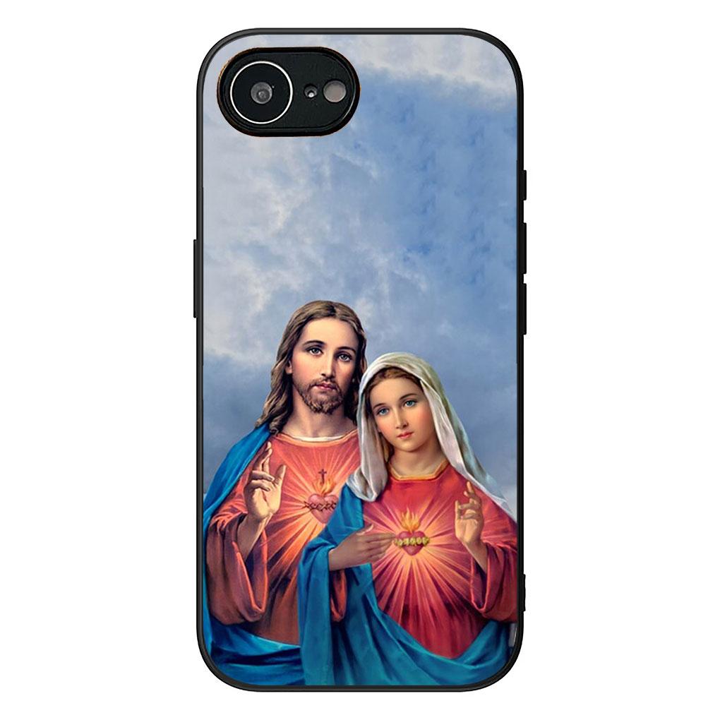 Phone Cover for Apple iPhone 17 16 14 15 Pro Max Plus 15+ 16E XR ProMax Air 16+ Casing Flexible Case Virgen de Guadalupe