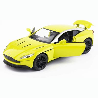 1:32 масштаба DB11 AMR, литые под давлением гоночные модели автомобилей, игрушечные машинки, игрушечный автомобиль из сплава со звуками и подсветкой, игрушка для девочек и мальчиков, детские игрушки