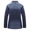 Denim Suit Men's Business Casual Loose Large Size Youth Denim Suit Jacket Jacket