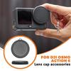 Силиконовая крышка объектива для DJI Osmo Action 6, изготовленная на заказ, защитная крышка от царапин и отпечатков пальцев для аксессуаров Action6