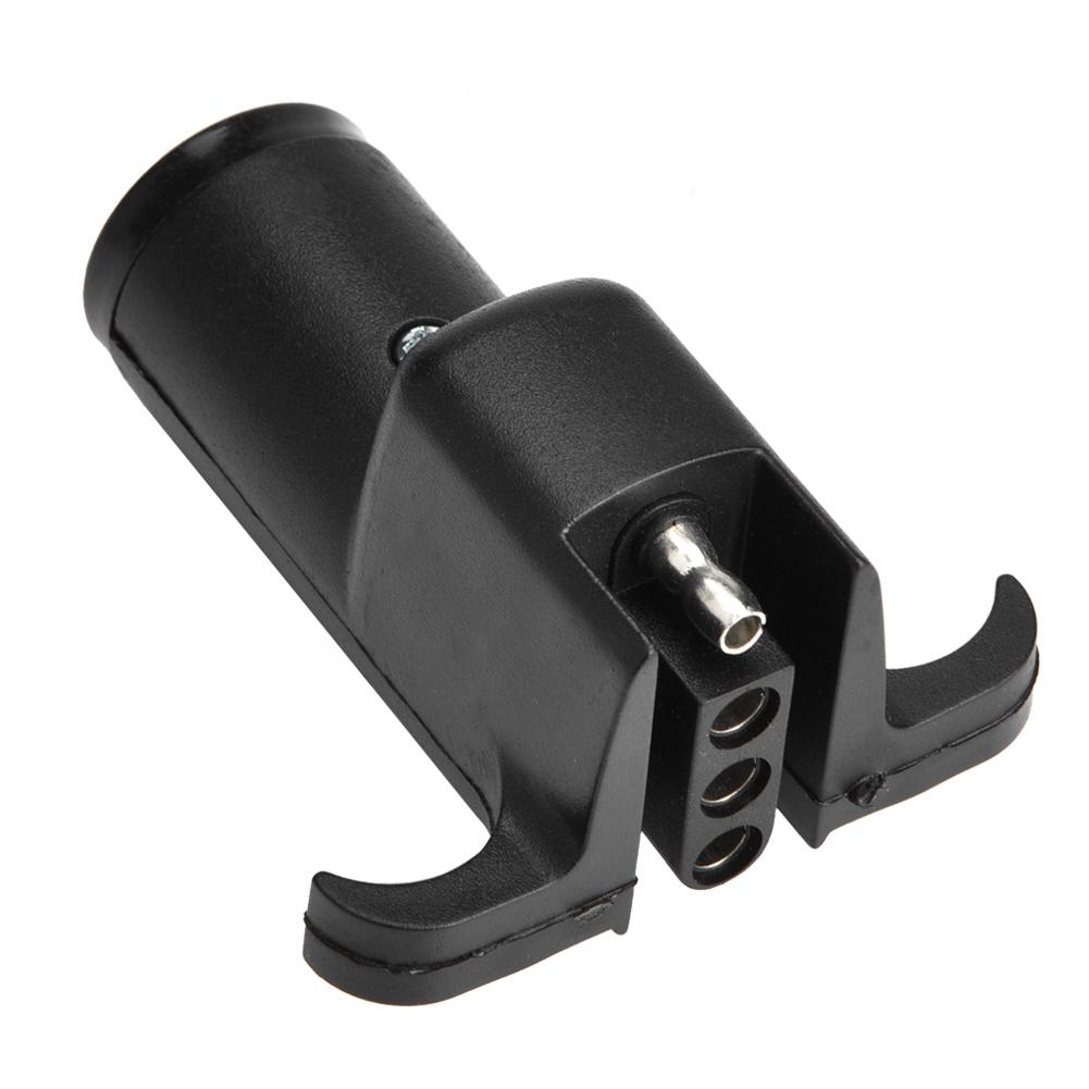 Адаптер-конвертер вилки розетки прицепа автомобиля с 6 на 4 контакта Караван Фаркоп Буксировочный разъем 12В