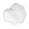 Big Diamond Heart Silicone Form Big Love Heart Cake Fondant DIY Mould Торты Mousse Chocolate Decorating Tools Soap Forms