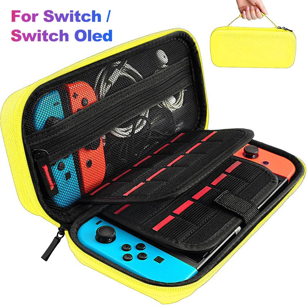 Чехол для переноски для Switch 2 для Switch Oled Сумка на молнии Ударопрочная сумка-органайзер для Nintendo для Switch Портативная игровая консоль