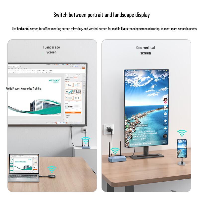 MT-viki 4K USB Wireless Screen Transmitter