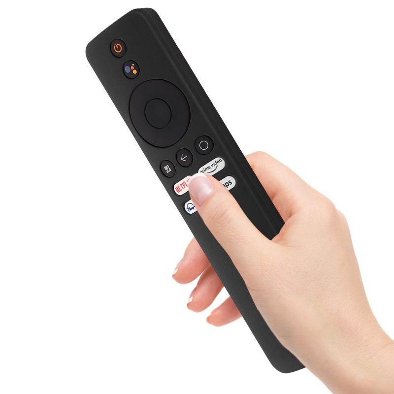 Чехол для пульта от телевизора Ударопрочный силиконовый защитный чехол со шнурком Совместимый для Xiaomi