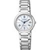 [Citizen] EXCEED ES9320-52W Женские серебристые радиочасы Eco-Drive
