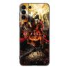 Игровой черный силиконовый чехол для телефона Dark Souls для Samsung Galaxy S23 S21 S20 FE S24 S22 Ultra S10E S10 S9 S8 Plus