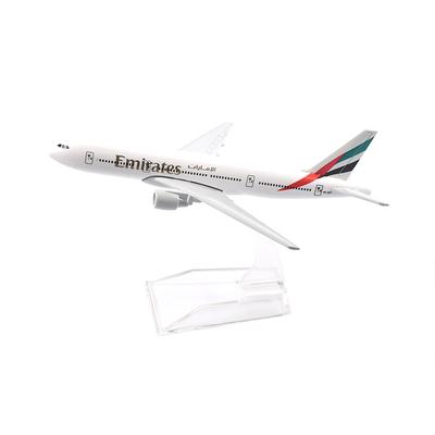 Масштаб 1/400 16 см Air Emirates Airlines Boeing 777 Airways Модель самолета Самолет Литой металл Самолеты