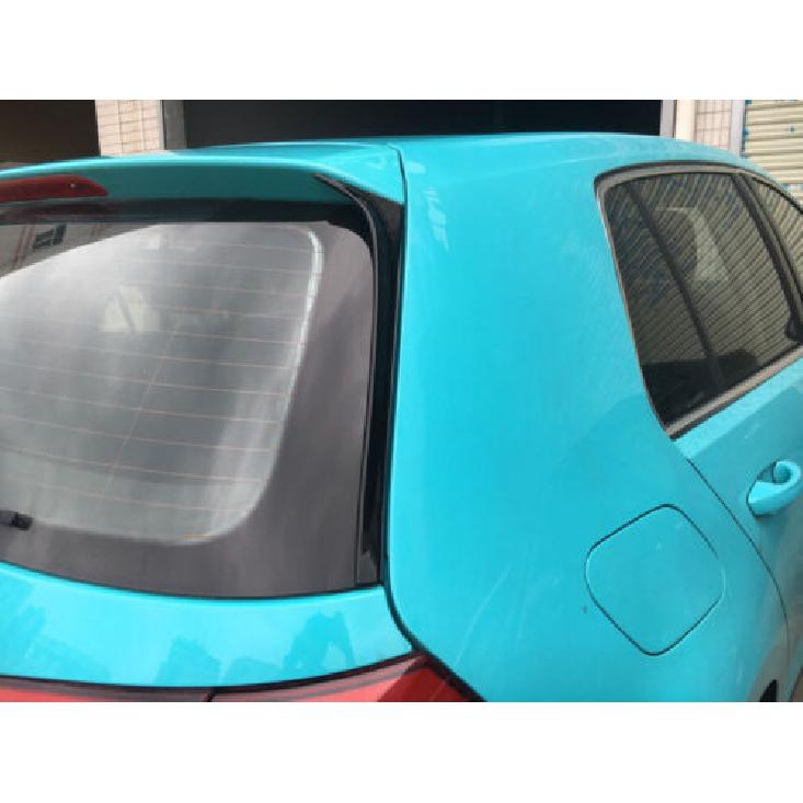 ABS Glossy Black TrunkSpoiler Side Wing Flap For VW GOLF 7 VII MK7 TSI TDI 14-18