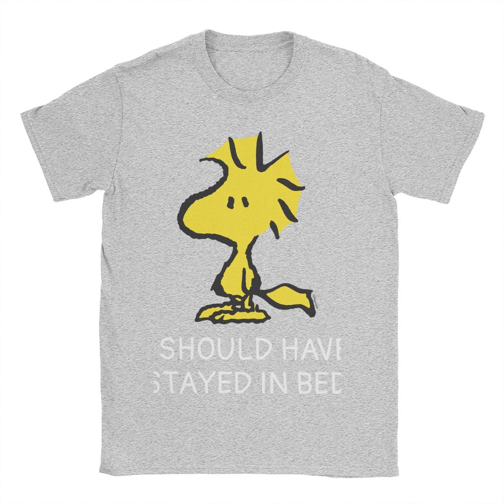 Peanuts Snoopy's Friend Woodstock Tee Shirt for Men Women Fashion T Shirts Cotton Clothes