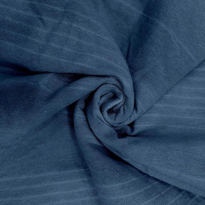 Plaid 140X200 cm ADELE bleu, par Soleil d'ocre