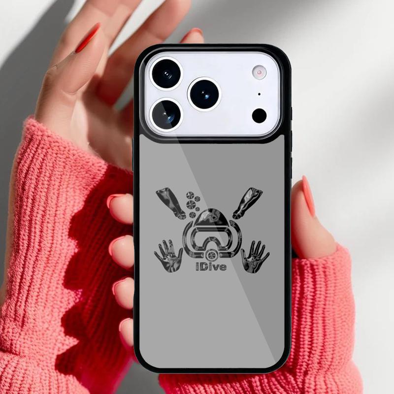 Чехол для телефона для дайвинга, дайвера, акулы, для iPhone 17 16 15 14 13 Pro Max, задняя крышка для 12 11 Pro Coque