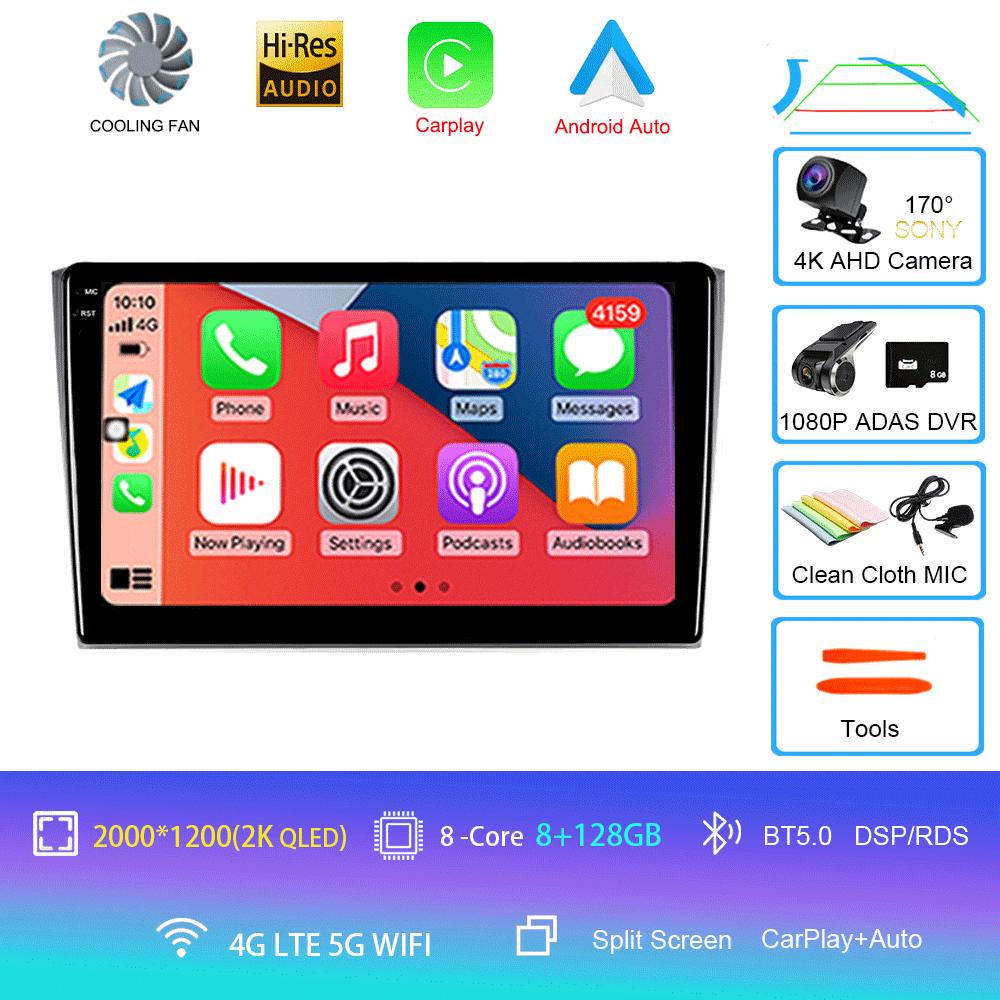 For Mazda CX9 CX-9 TB 2006 2007 2008 2009 2010 2016 Car Radio Android 14 Carplay Auto Multimedia Player Video Stereo WIFI+4G DSP