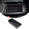 Car Armrest Storage Box Central Control Hidden Storage Box Car Organizers For Mercedes Benz C G Class W205 W204 W463 2015-2021