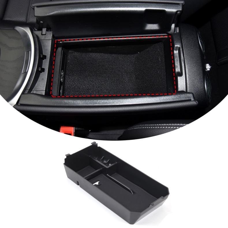 Car Armrest Storage Box Central Control Hidden Storage Box Car Organizers For Mercedes Benz C G Class W205 W204 W463 2015-2021