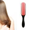 2 Pcs 9 Rows Hair Brush Nylon Bristle Styling Brush Curly Hair Detangling Brush for Separating
