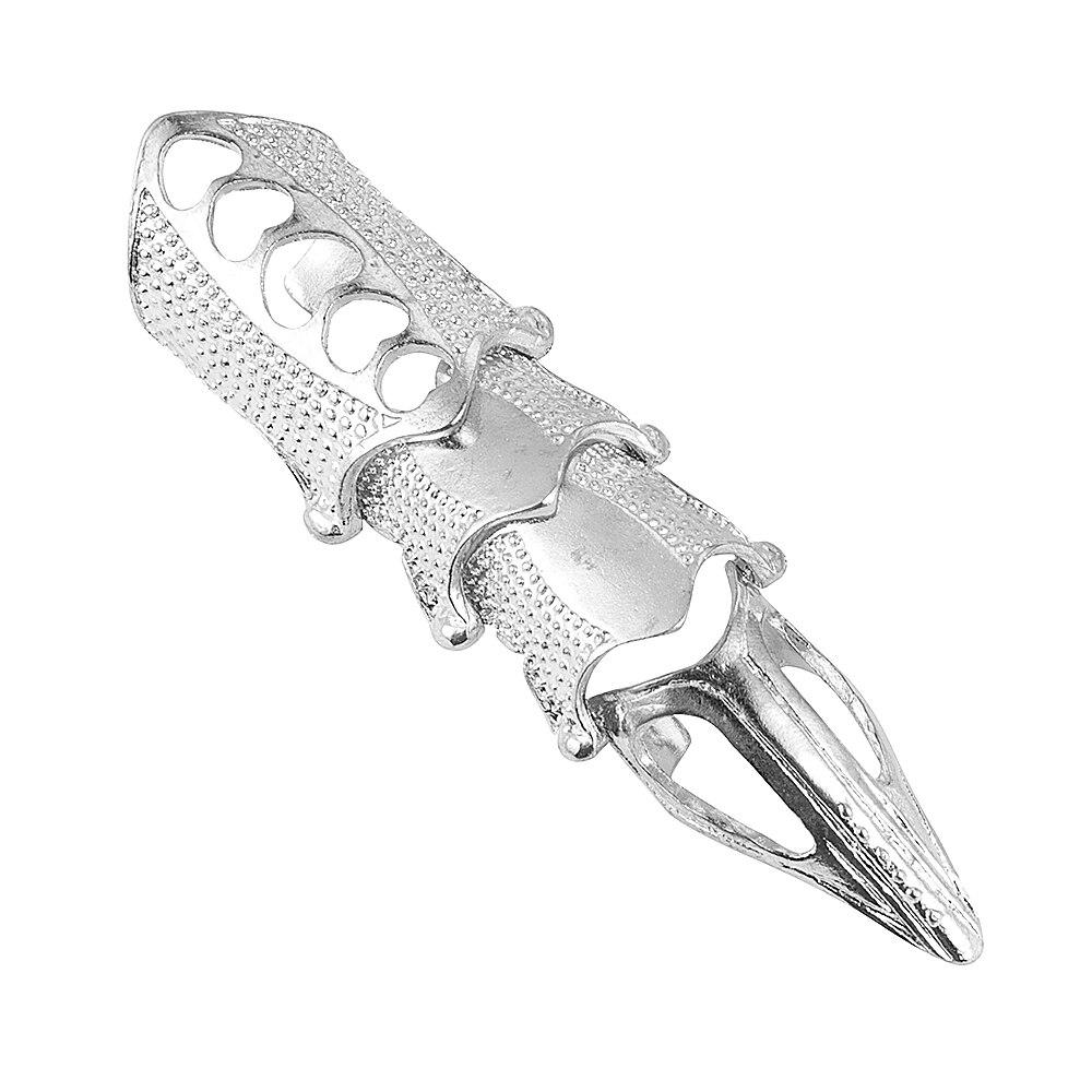 2020 НОВИНКА, крутое кольцо для мальчиков в стиле панк, готики, рока, прокрутки, сустав, броня, металлическое кольцо на полный палец, золотое кольцо для косплея, украшение «сделай сам», украшение на Хэллоуин