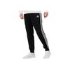 Adidas Tapered Cuff Knit Track Pants Men Bottoms Black GM1089