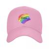 Fashion Rainbow LGBT Pride Baseball Cap Women Unisex Breathable Gay Lesbian Dad Hat Summer Hats Outdoor Snapback Caps