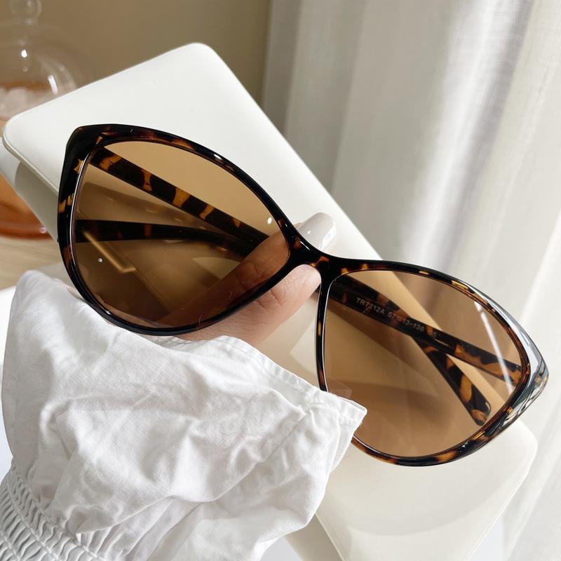 Солнцезащитные очки Retro Hottie Black Cat-Eye, женские, квадратные, круглые, с большим лицом, тонкие, для близорукости, высококачественные солнцезащитные очки