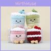 Cake Red Plush Keyring Pp Cotton Fill Soft Toy For Kids Birthday Gift Idea