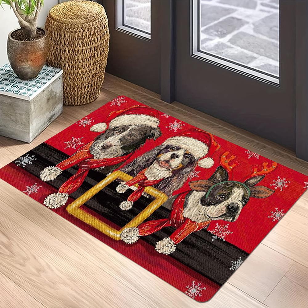 HOME Doormat Floor Mat Rug Carpet for Entryway Kitchen Anti-slip Halloween Home Decor Accessory Halloween Gift