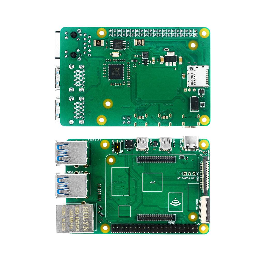 Плата адаптера CM4-PI4B, компьютерный модуль Micro HD USB3.0, интерфейс Ethernet 1000M CM4-PI 4B для Raspberry Pi 4B