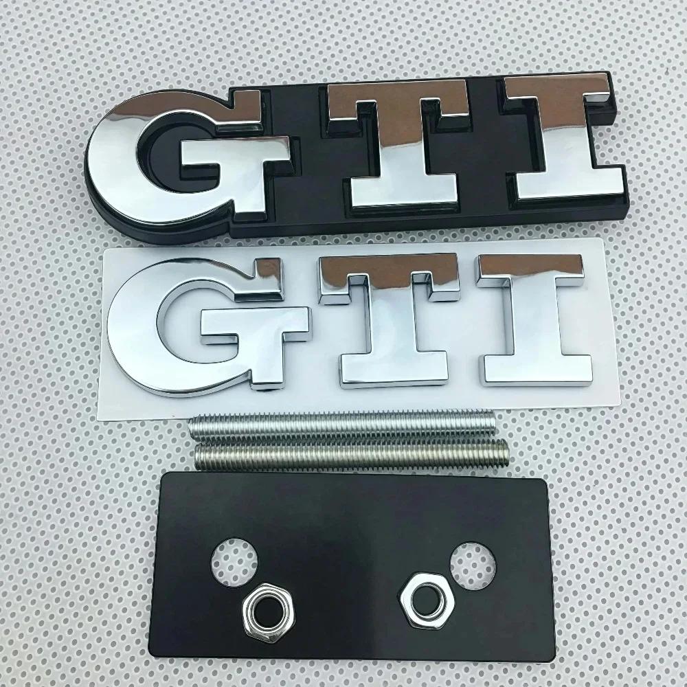 2026 Hot VOLKSWAGEN 3Pcs 3D Metal Car Trunk Logo Sticker Grill Emblems Badge Decals For VW Golf 2 3 4 5 6 8 MK2 MK3 MK4 MK5 MK6 zf5